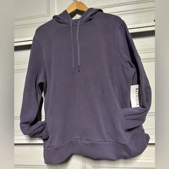 Athleta Purple Hoodie Jacket - Picture 3 of 11